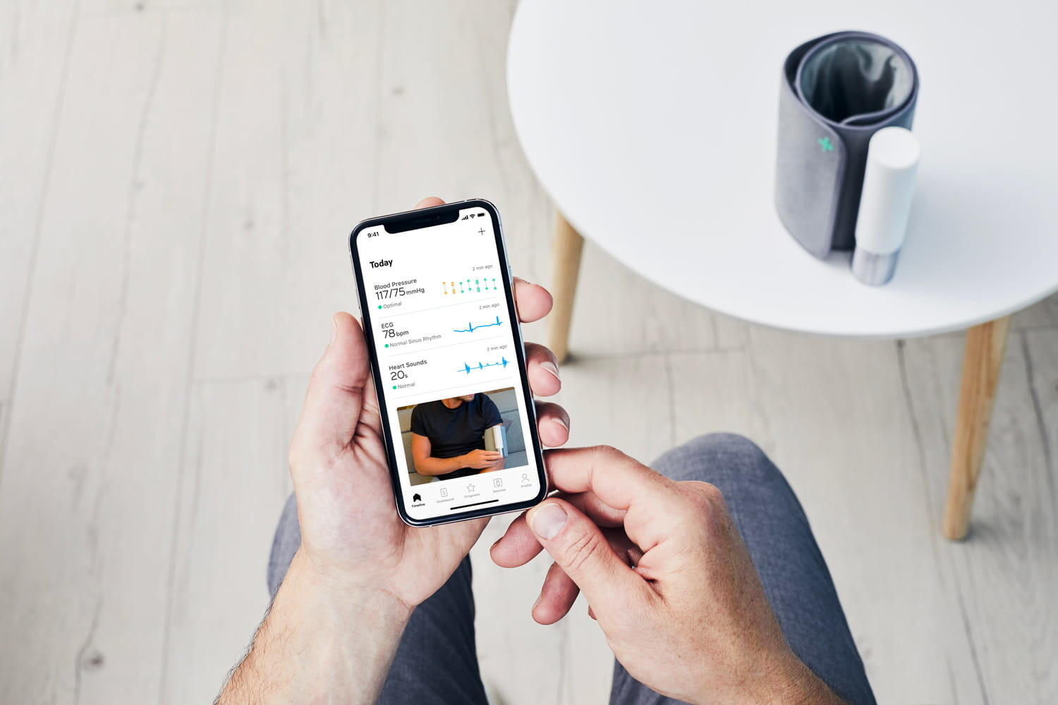 WITHINGS BPM Core - Misuratore pressione, stetoscopio e elettrocardiogramma 6/7
