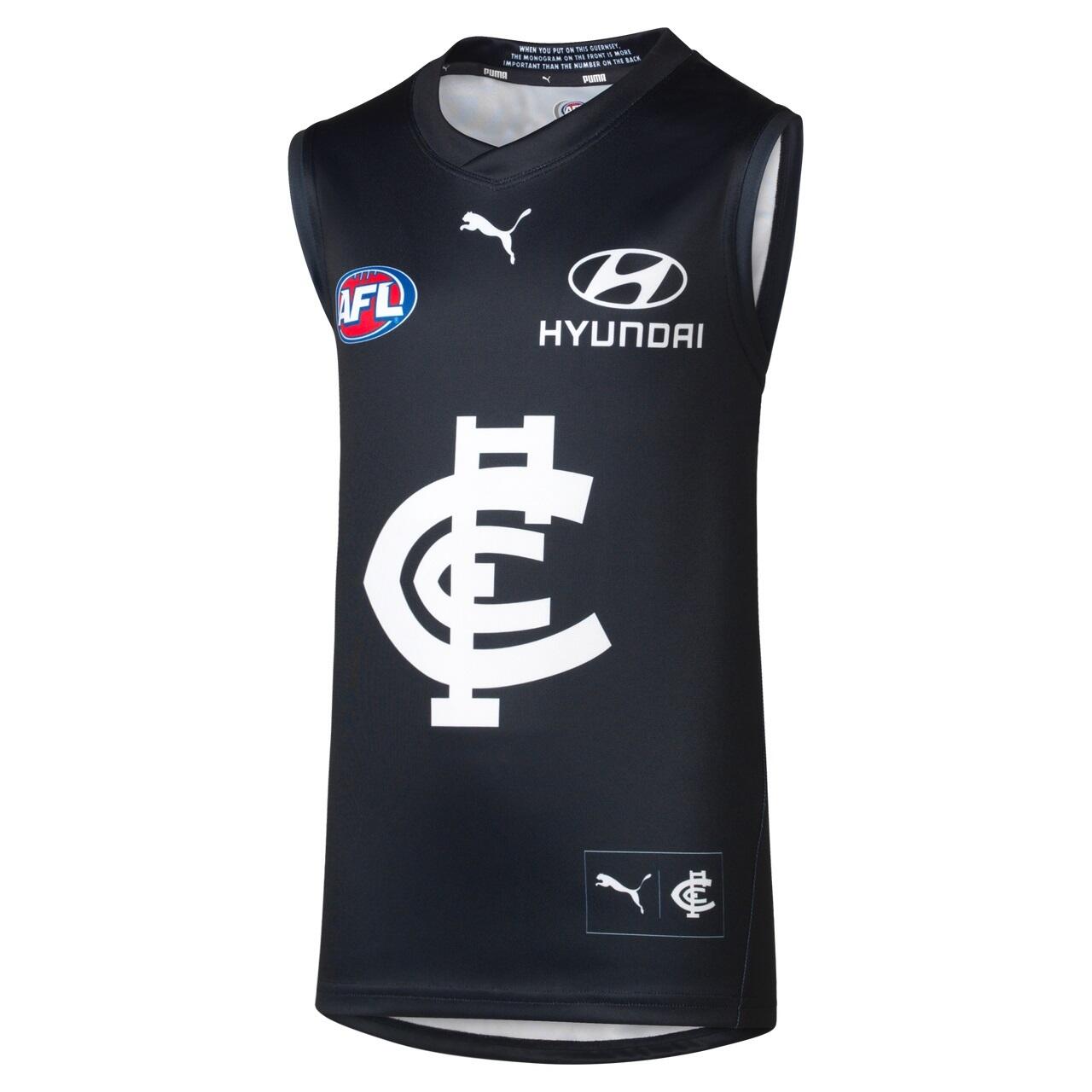 Carlton Blues 2024 PUMA AFL Youth Home Guernsey