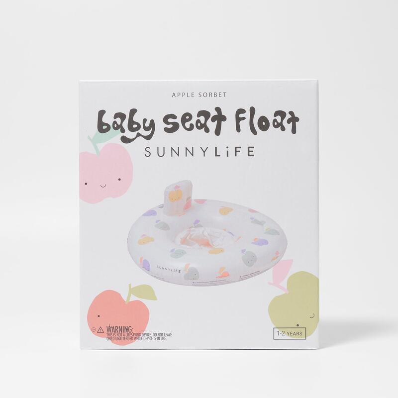 Float Apple Sorbet Baby Seat - White