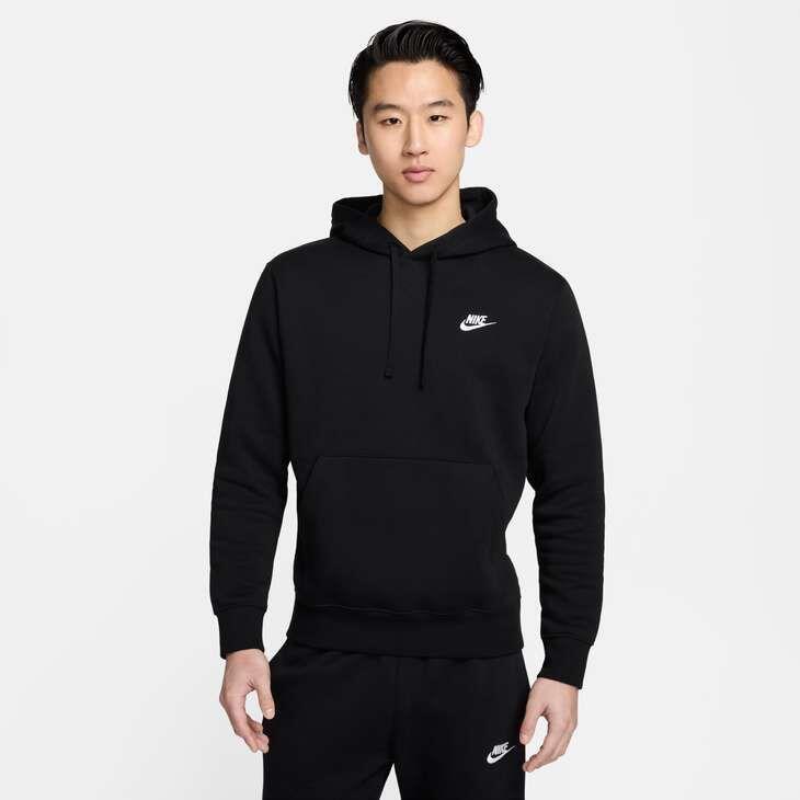 Manteau Homme Manteau Nike M NSW CLUB HOODIE PO BB Noir Noir
