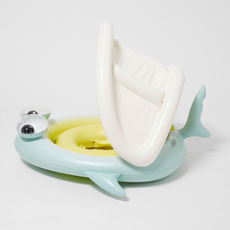 Salty the Shark Baby Float - Blue-Lime