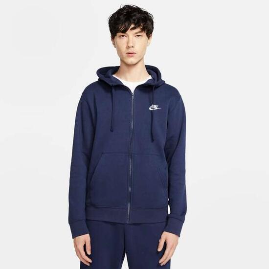 Sudadera Nike Sportswear Club Fleece, Azul, Hombre