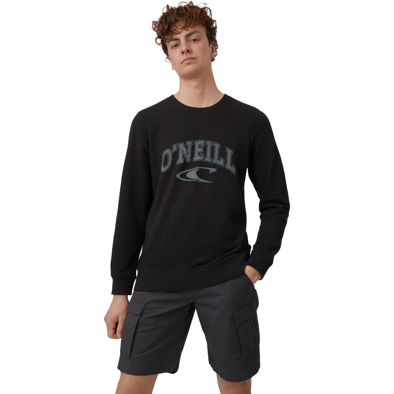 Chemisier O'Neill LM State Crew, Noir, Hommes 1/5