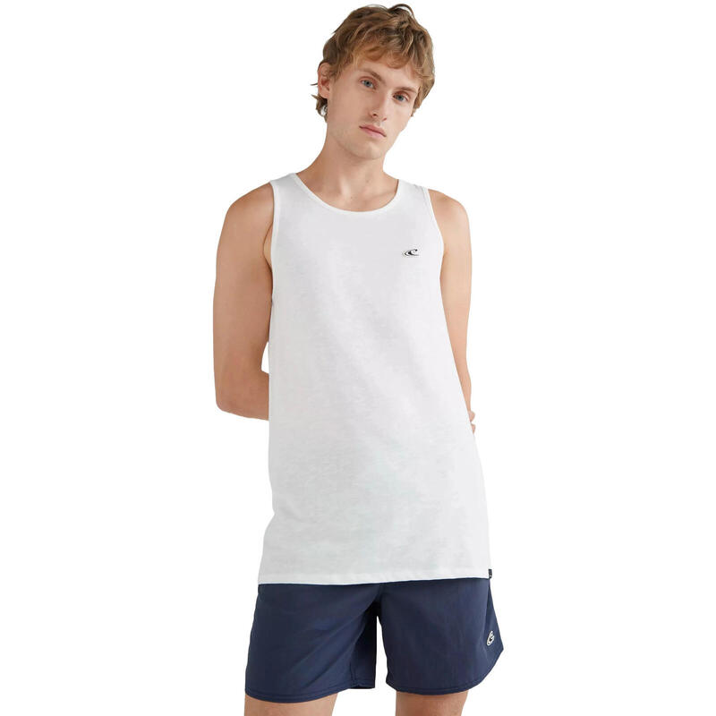 Camiseta O'Neill Jack's Base Tanktop, Blanco, Hombre