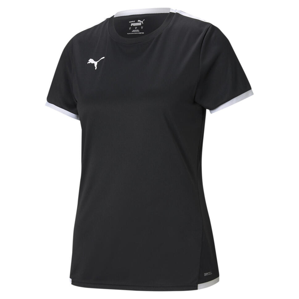 Damska koszulka piłkarska teamLIGA PUMA Black White