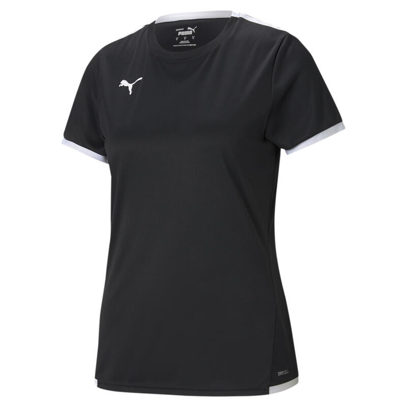 Camiseta de fútbol teamLIGA Mujer PUMA Black White