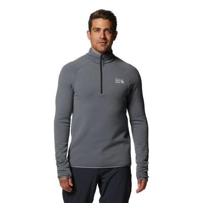 Rekbare fleece 1/4 rits mountain hardwear polartec® power pro
