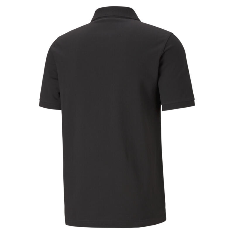 Tricou polo Pique Essentials pentru bărbați PUMA Black