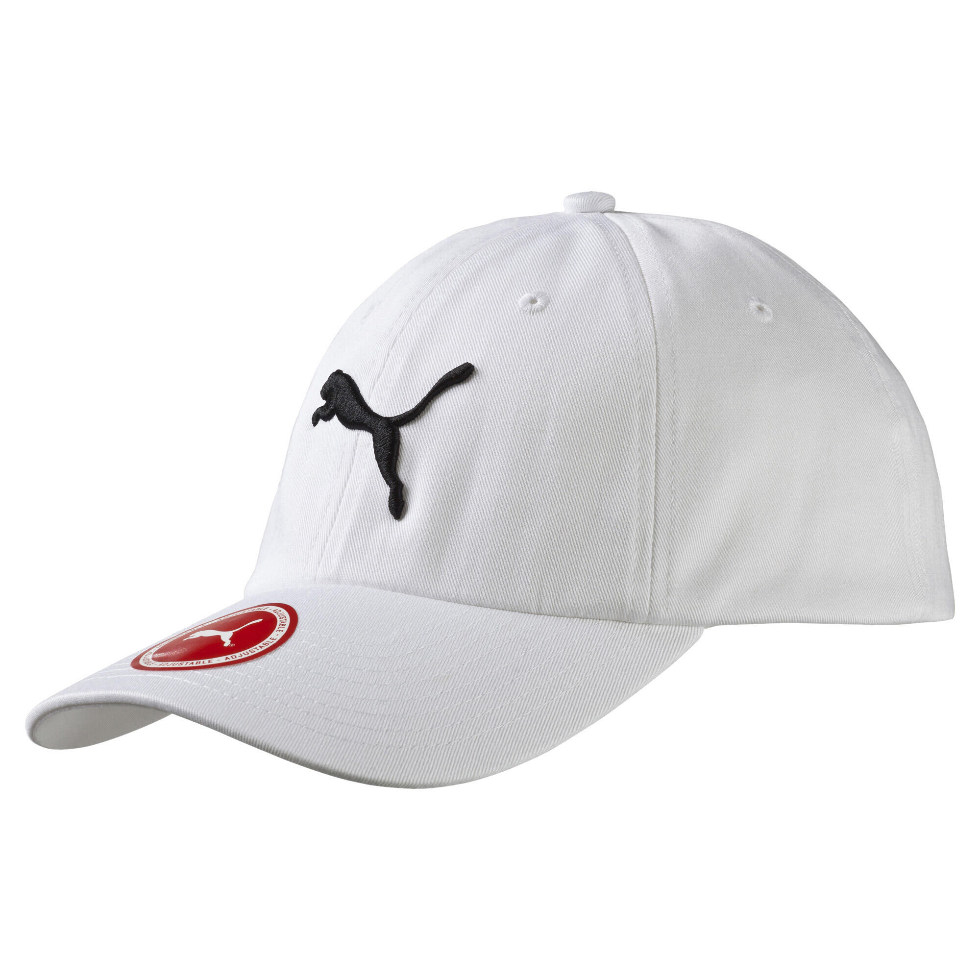 Puma - Casquette Fundamentals Puma White Big Cat - Casquette - Blanc|noir - Adulte - Decathlon