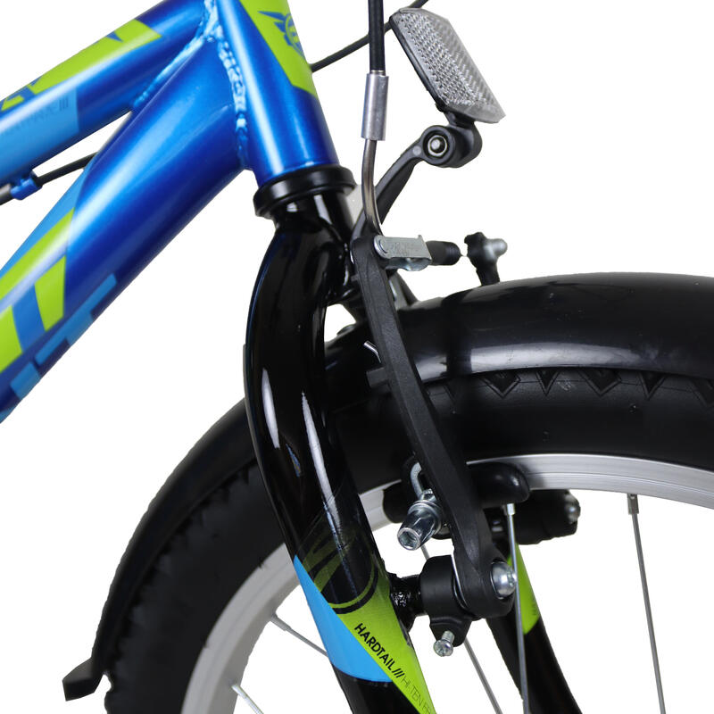 Bicicleta de Montaña 20" Umit Casper Azul/Verde Para Niños de 6 A 9 Años