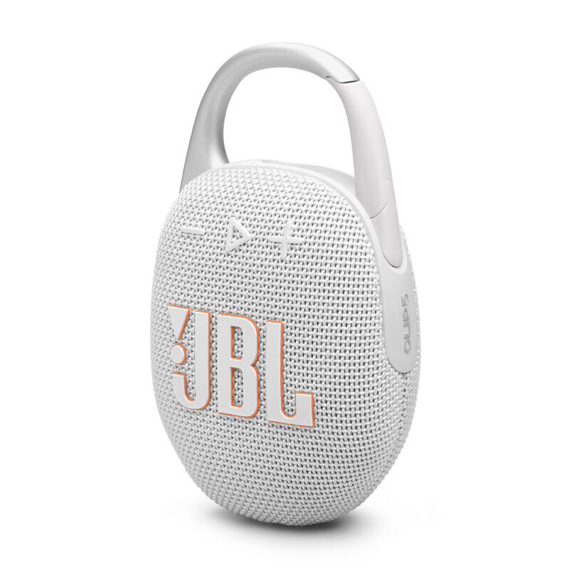 Clip 5 Ultra-Portable Waterproof Speaker - White