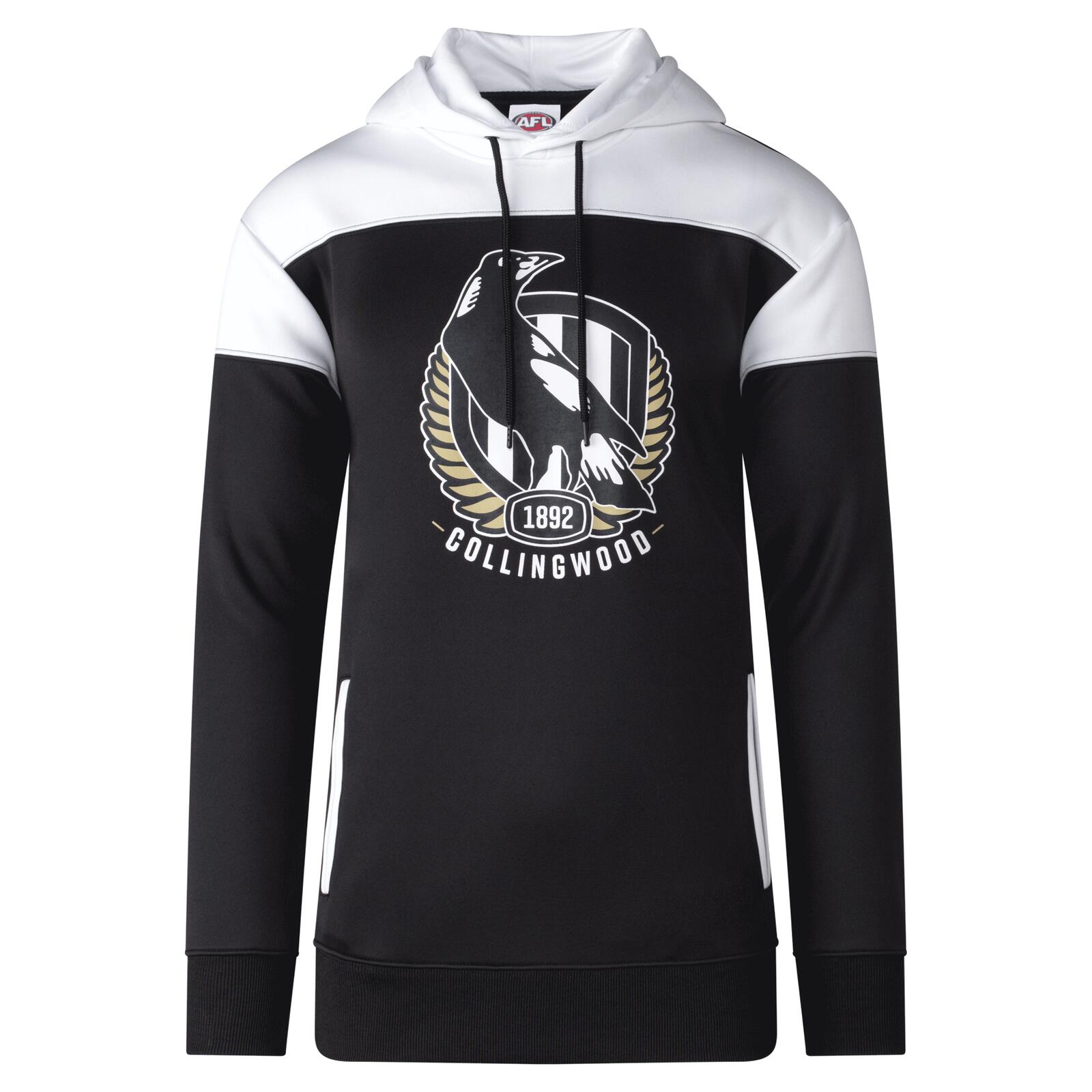 Collingwood Magpies AFL Mono Pullover in Black | NXP