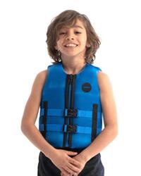 NÉOPRÈNE Blue Gilet de sauvetage enfant 50N jetski wakeboard bateau SUP natation