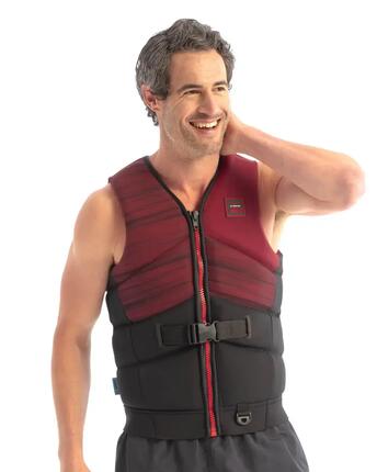 Unify red Herren 50N Schwimmweste Jetski Wakeboard Boot SUP Wasserski