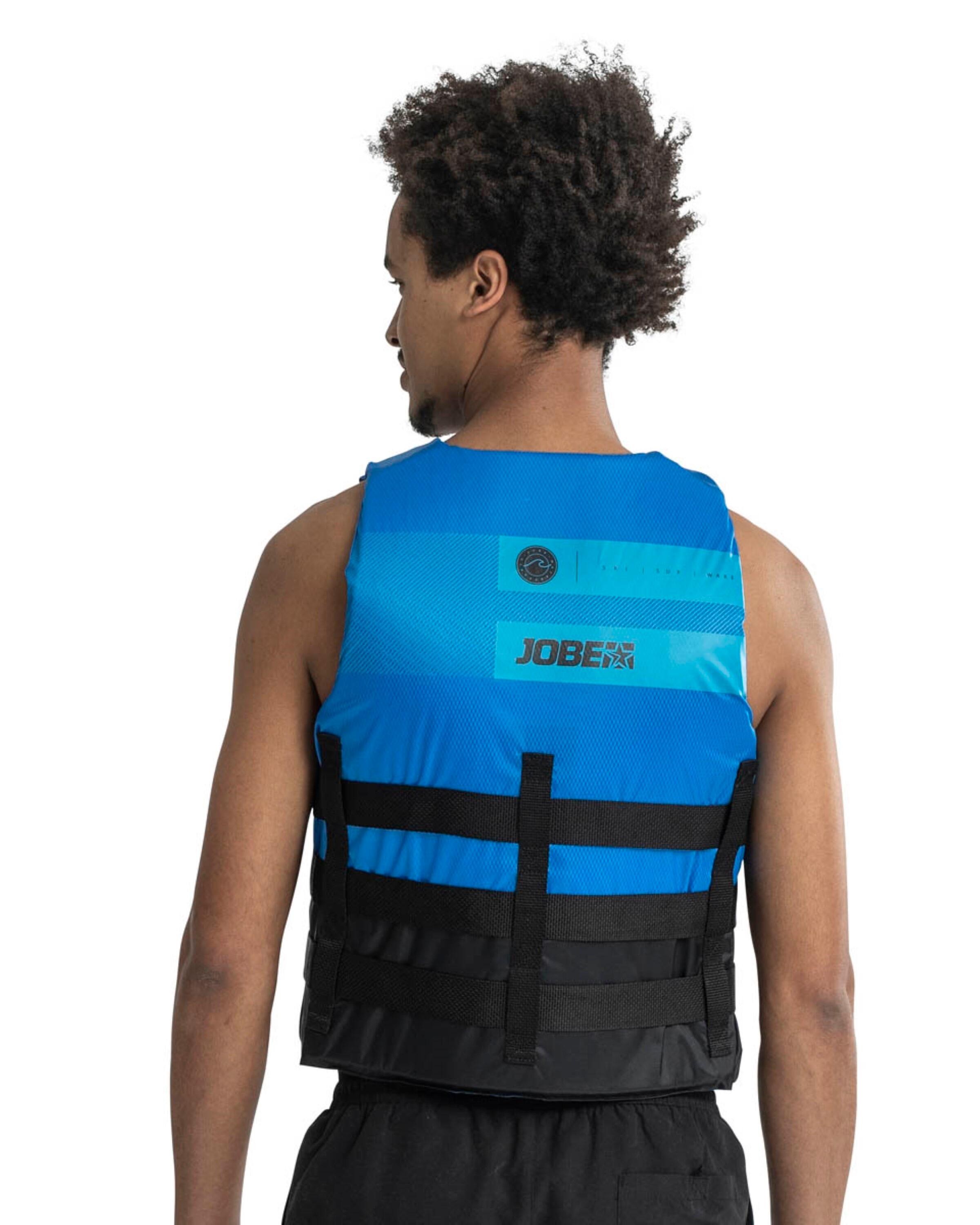 4 Buckle Blue Unisex 50N Schwimmweste Jetski Wakeboard Boot SUP Wasserski 3/5
