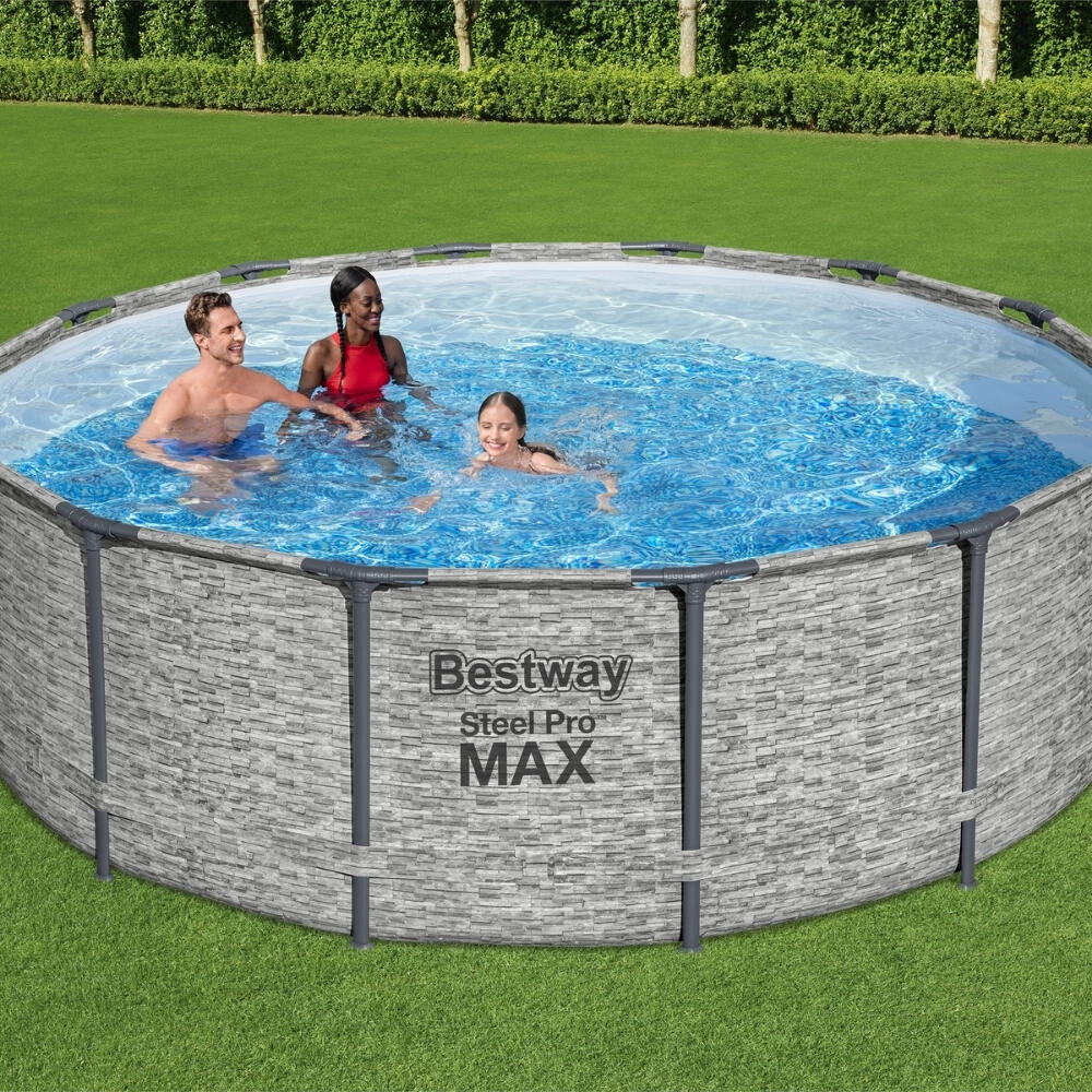 Bestway Steel Pro MAX Rund - 427x122 cm + Accessoires CB32 2/6