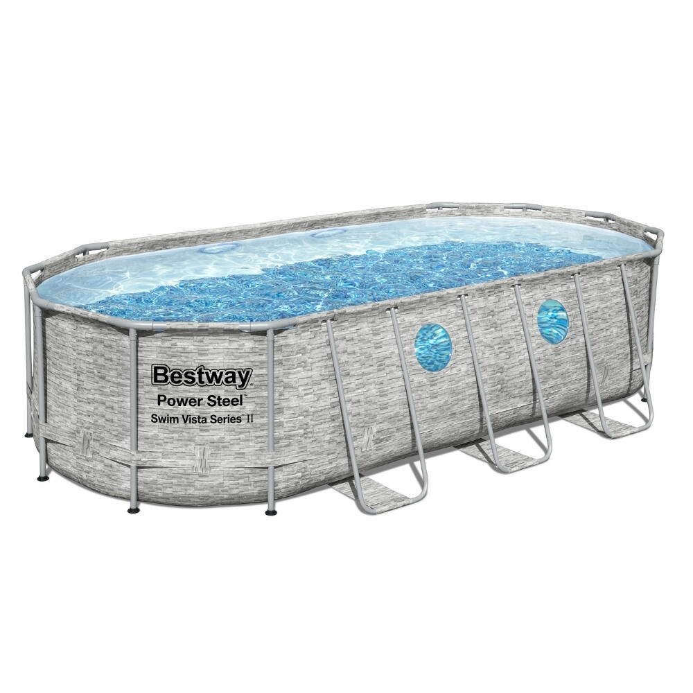 Bestway Power Steel Oval - 549x274x122 cm + Accessoires CB30 6/6