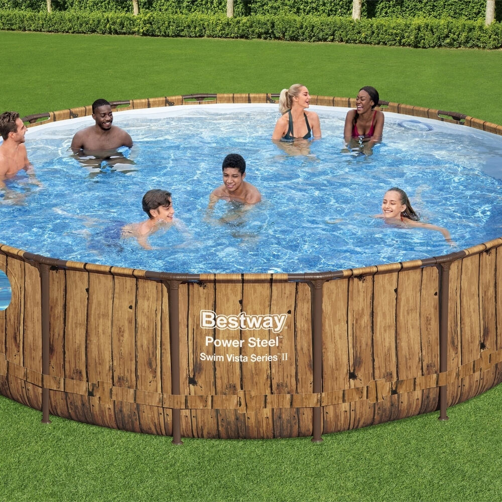 Bestway Power Steel Rond - 549x122 cm + Accessoires CB33 2/5