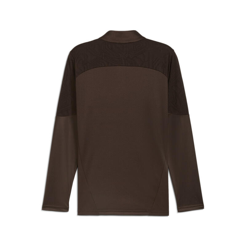 Haut d’entraînement à 1/4 zip FC St. Pauli Homme PUMA Dark Chocolate Red Brown