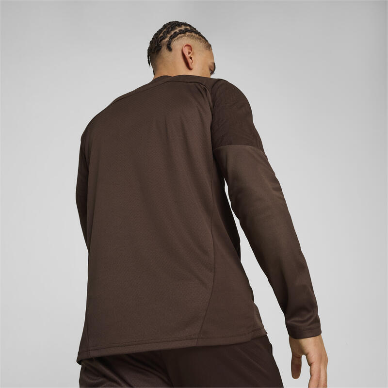 Haut d’entraînement à 1/4 zip FC St. Pauli Homme PUMA Dark Chocolate Red Brown