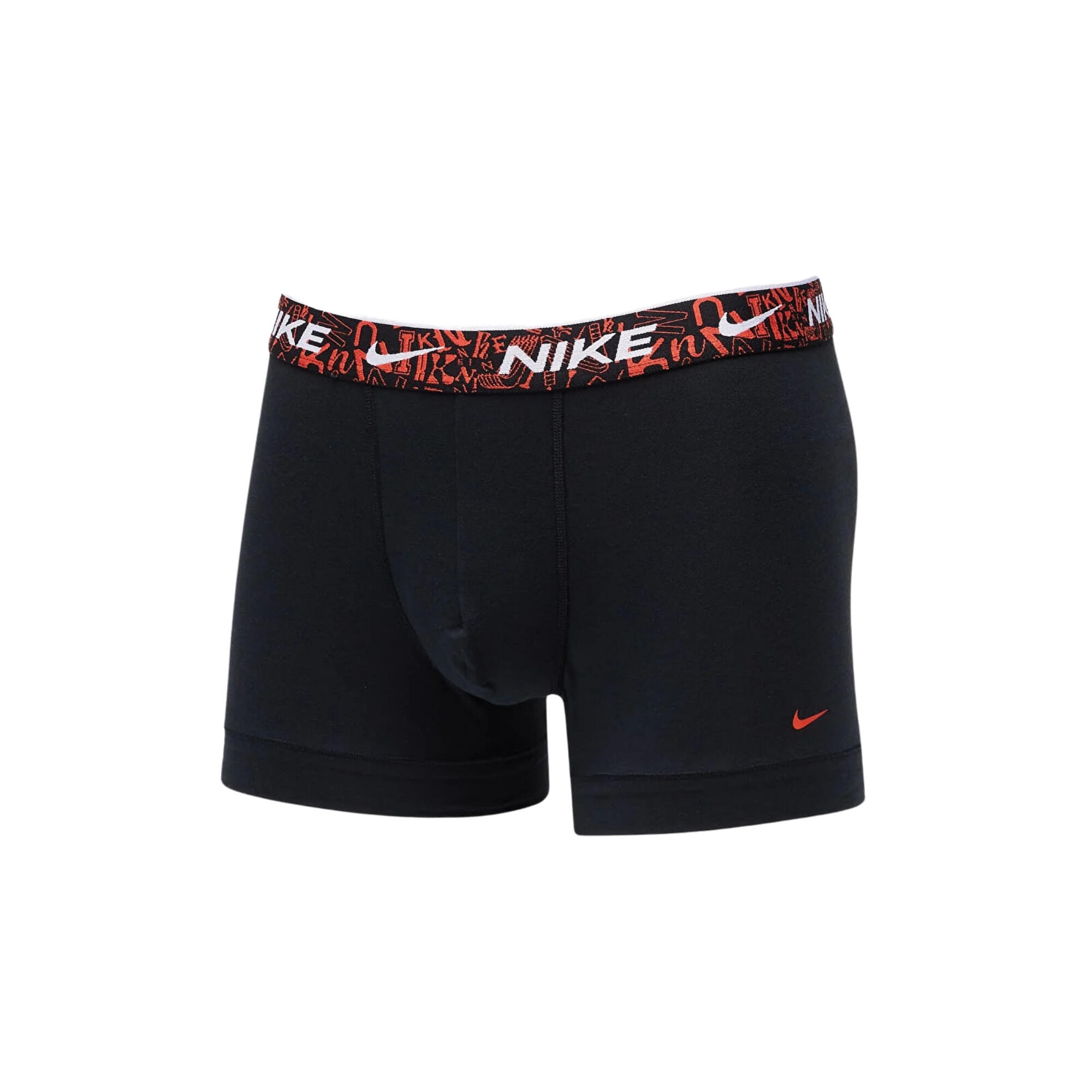 Tre boxer nike everyday cotton stretch - nero 3/4