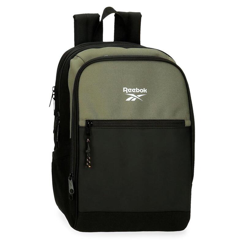 Mochila porta ordenador y tablet Hombre Reebok Hamilton 37cm Verde caqui