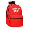 Mochila escolar  Unisex Reebok Boston 44cm Rojo