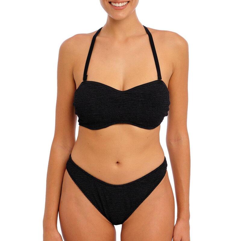 Bandeau top Ibiza waves met structuur en beugel