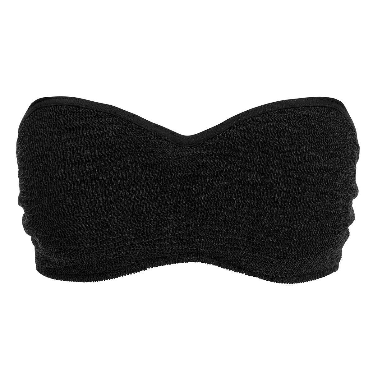 Haut de maillot bandeau texturé à armatures Ibiza waves 6/7