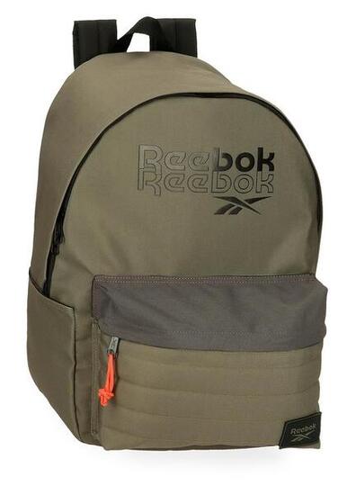 Zaino scolastico ragazzo Reebok Howell 45cm Verde kaki