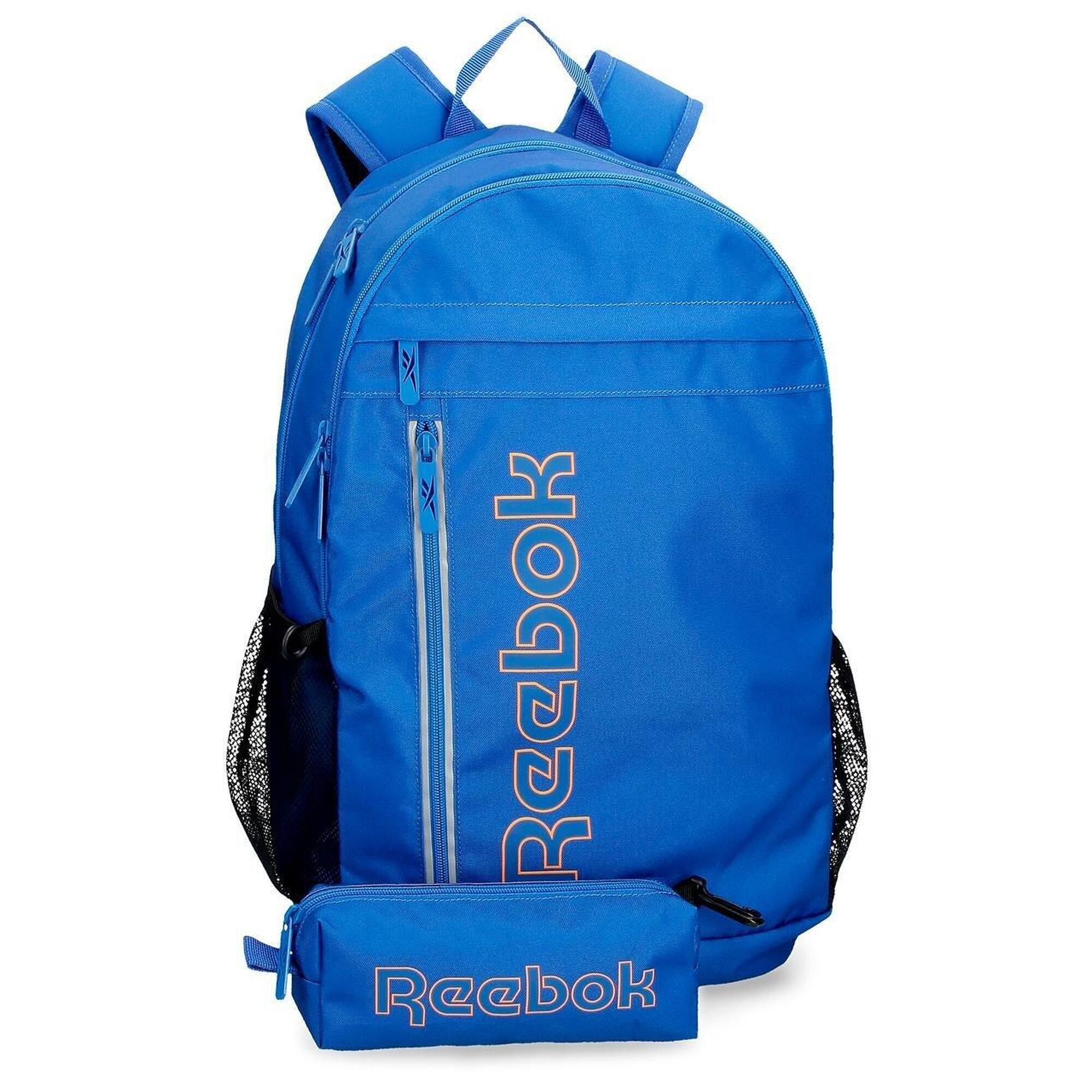 Mochila  Unisex  Reebok Adisson 48cm Azul