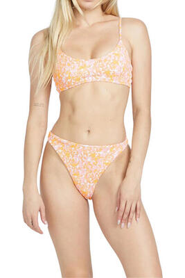 Top costume da bagno Volcom Coco Crop reggiseno da bagno