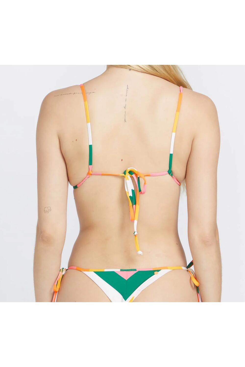 Top de bikini Volcom para mujer Along Ehose Lines 2/3