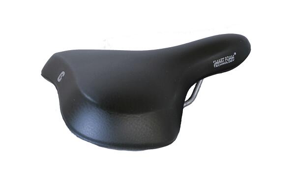 Selle Comfort Pure Fietszadel - Zwart - Met Smart Foam Techniek 7/7