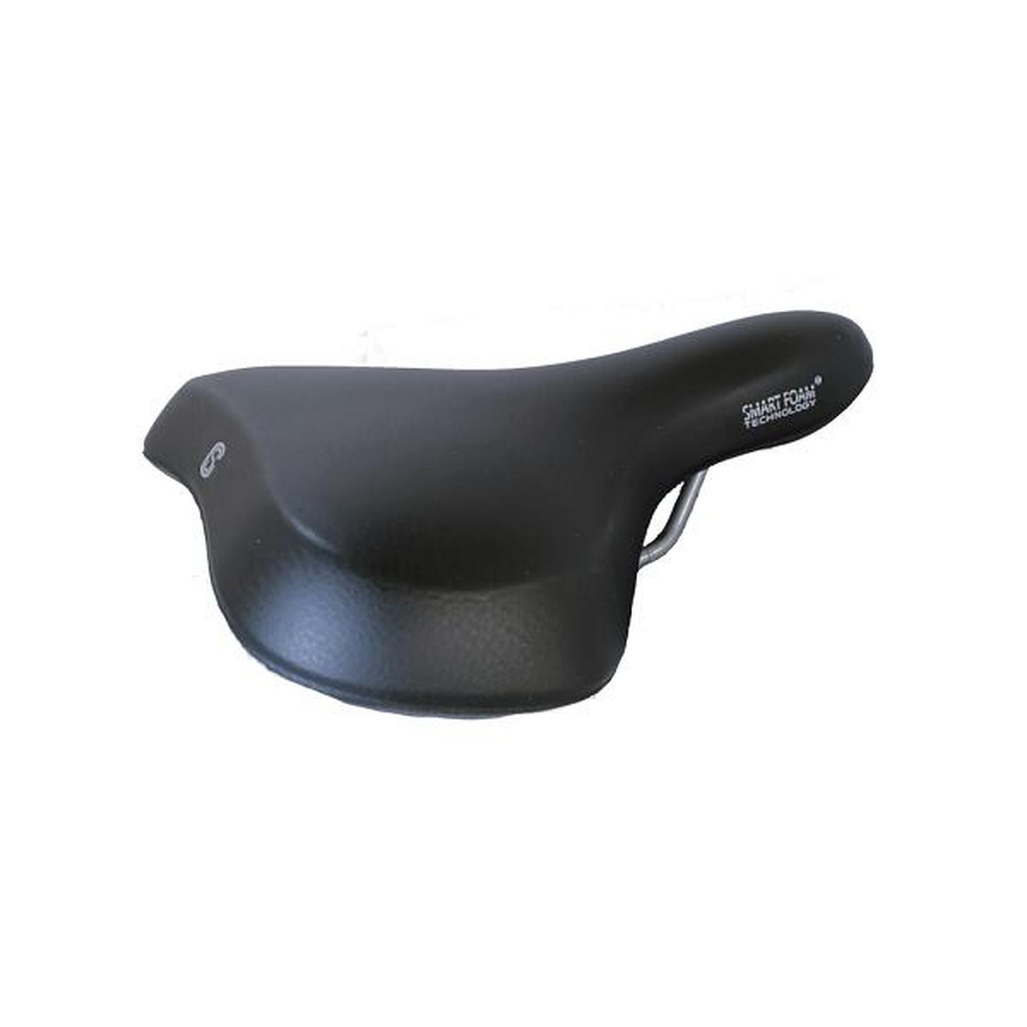 Selle Comfort Pure Fietszadel - Zwart - Met Smart Foam Techniek