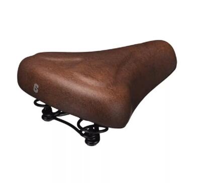 Selle comfort holland fietszadel- bruin - gel