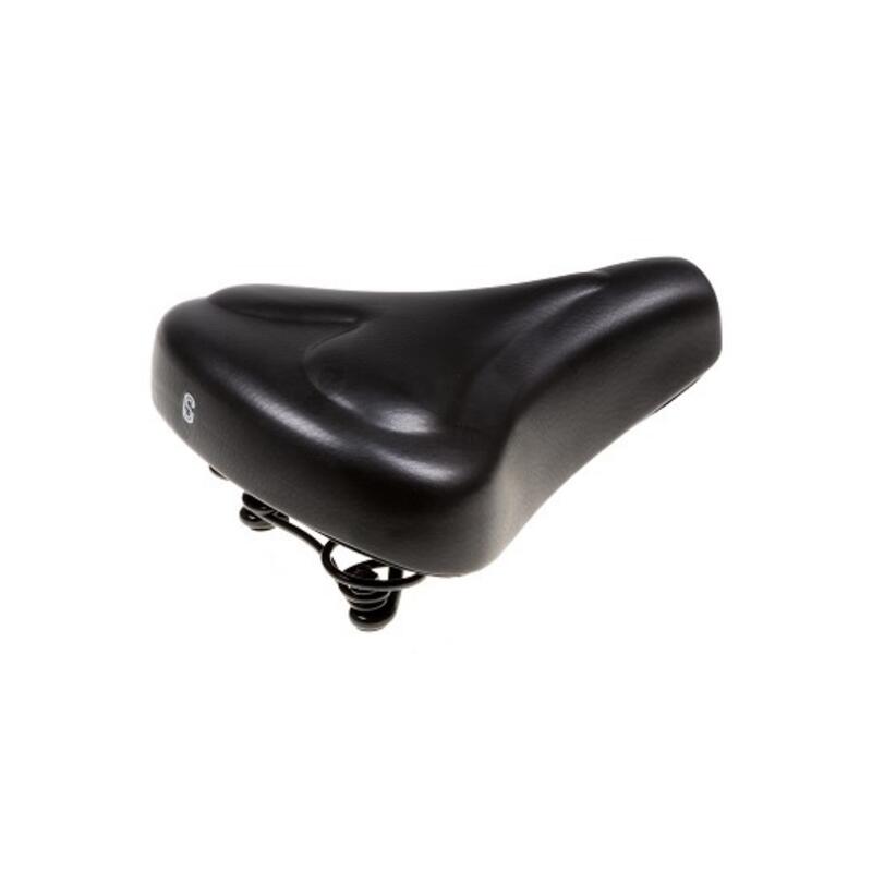 Selle confort selle 261 coeur smart mousse noir