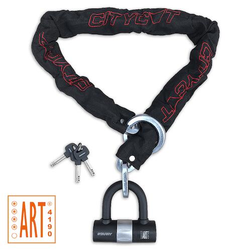 STARRY Starry Citycat ART 4 Kettingslot - U-Lock - 120CM