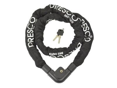 Dresco kettingslot 150 cm - zwart