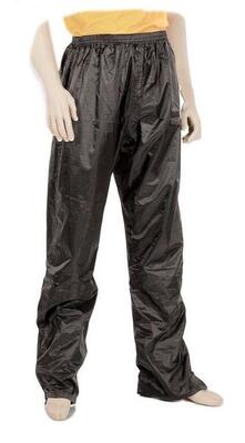 Mirage regenbroek luxury - zwart - alle maten