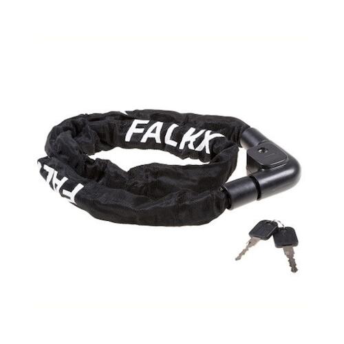 FALKX Falkx Steel-O-Chain Kettingslot - 120 CM - Zwart