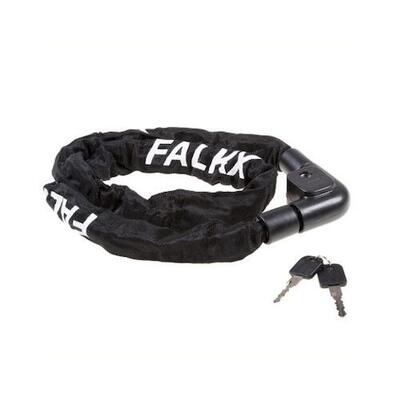 Falkx steel-o-chain kettingslot - 120 cm - zwart