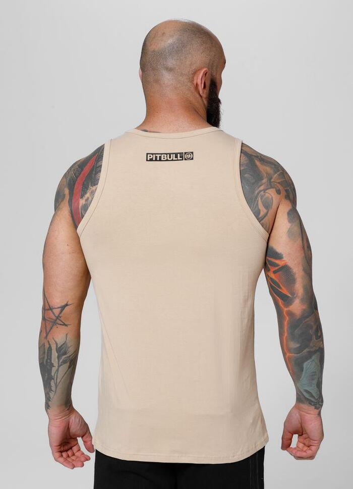 Tank męski Pitbull top z kapturem Spandex Hilltop
