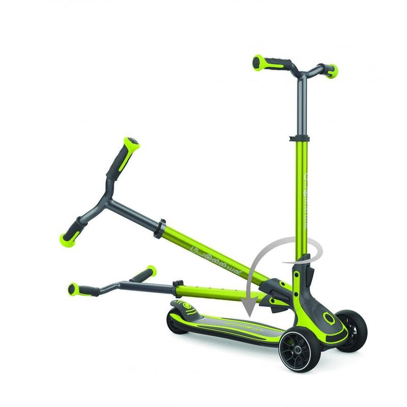 Globber Ultimum scooter avec 3 roues en  vert (à 100kg)