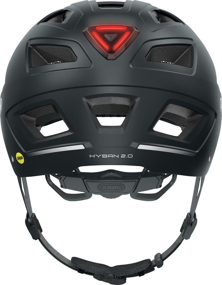 Casque Abus Hyban 2.0 MIPS - Noir Velours - M 52-58CM 5/7
