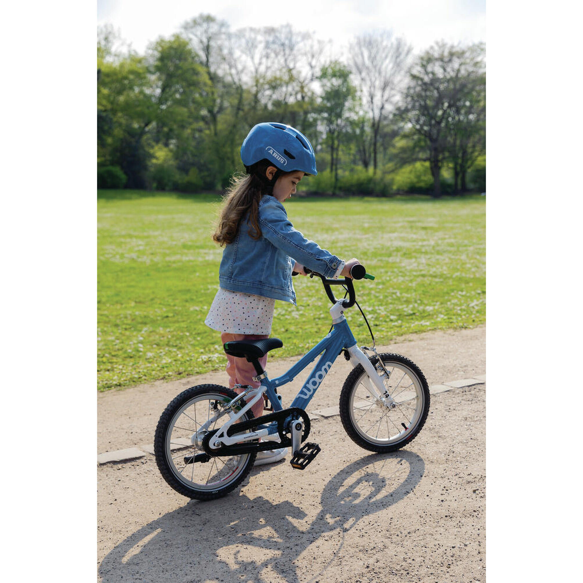 Kask Rowerowy Smiley 3.0 Błyszczący Niebieski M 50-55 Cm