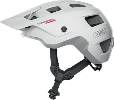 Abus modrop fietshelm - polar white