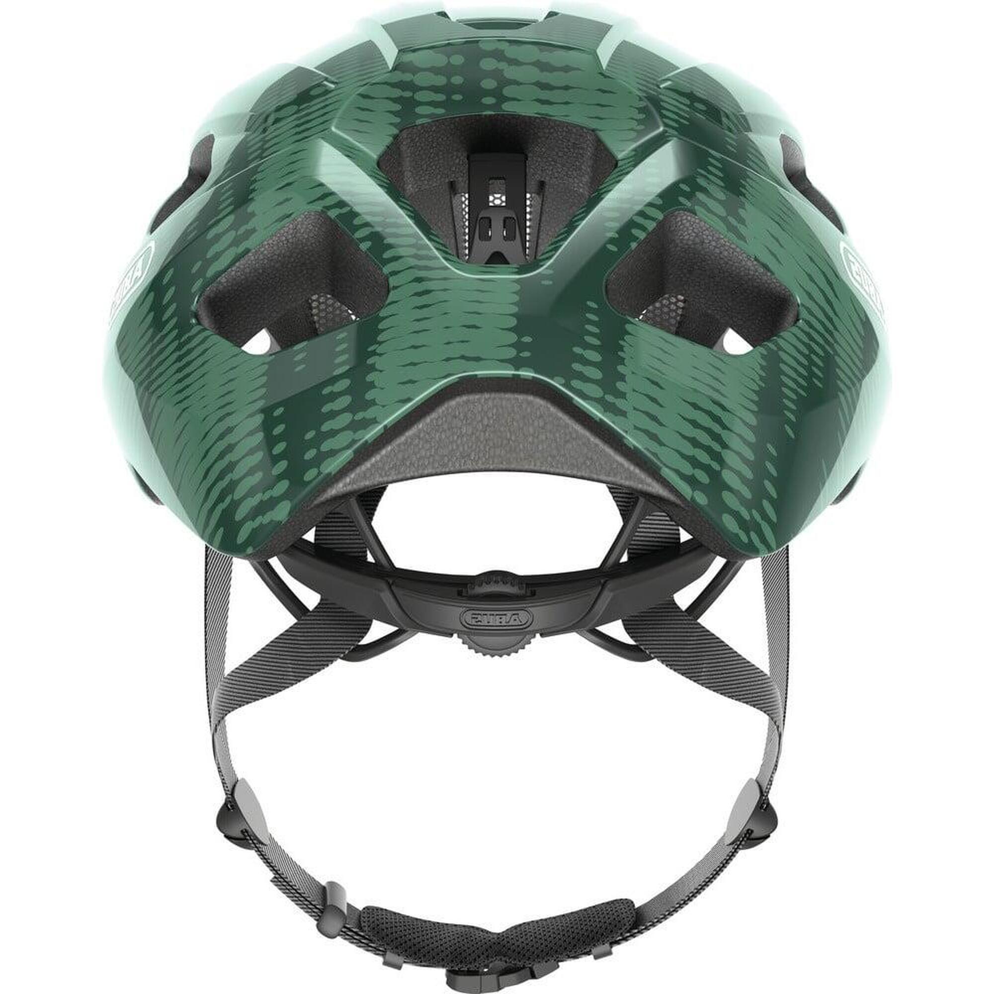 ABUS Casque de vélo de course "Macator", vert