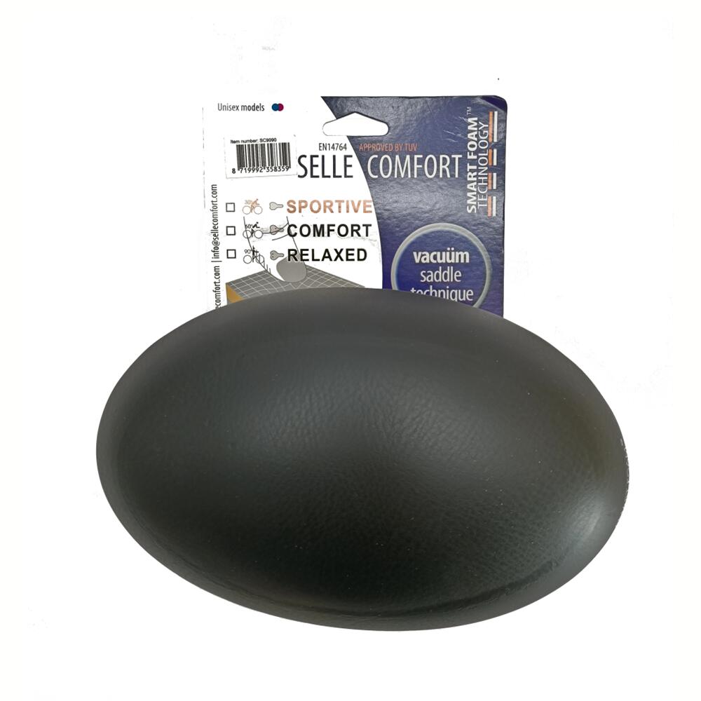 Selle Comfort Rokzadel / Fietszadel - Smart Foam Techniek - Zwart 2/4