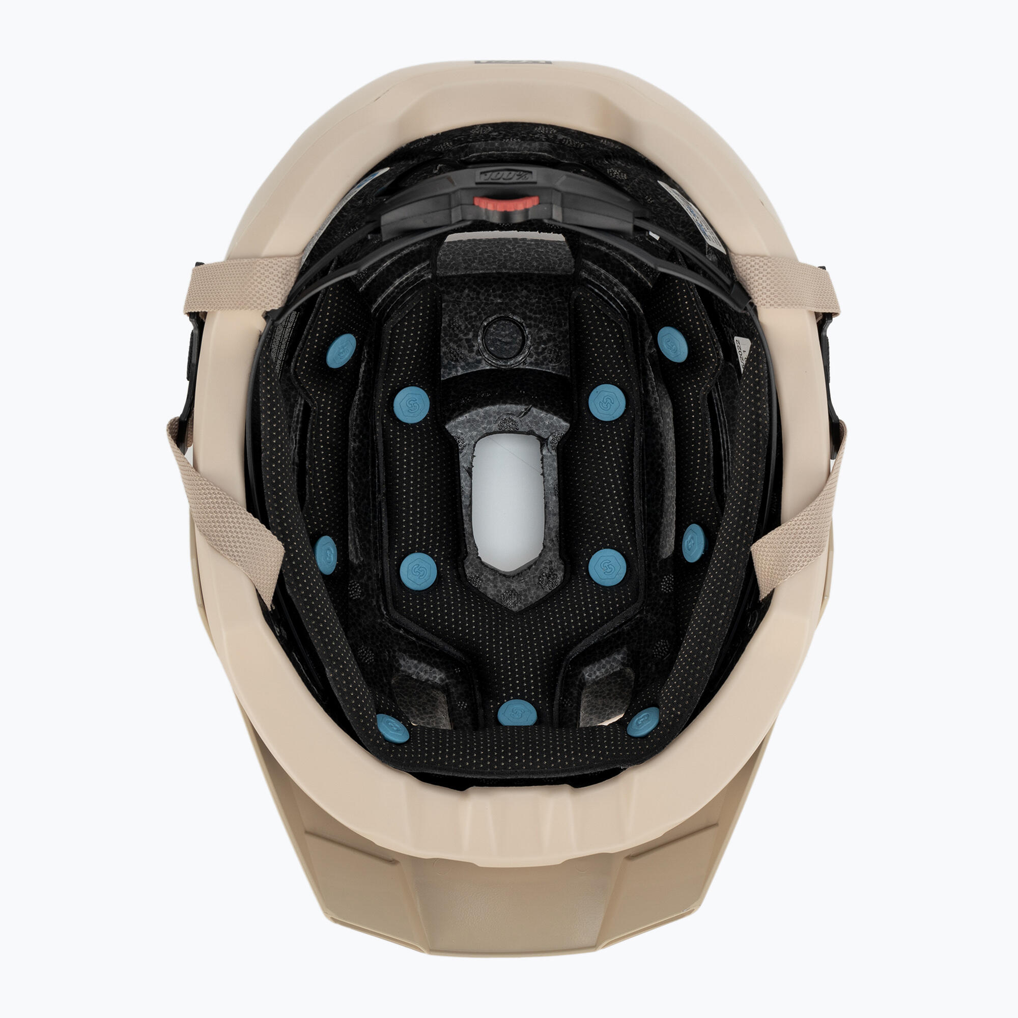 100% Altis Gravel Beige Helmet 5/5